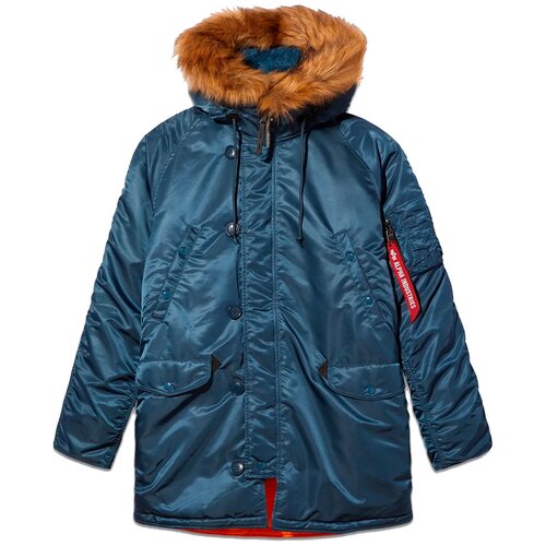 Мужская куртка парка Alpha Industries Slim Fit N-3B Parka Slate Blue / M