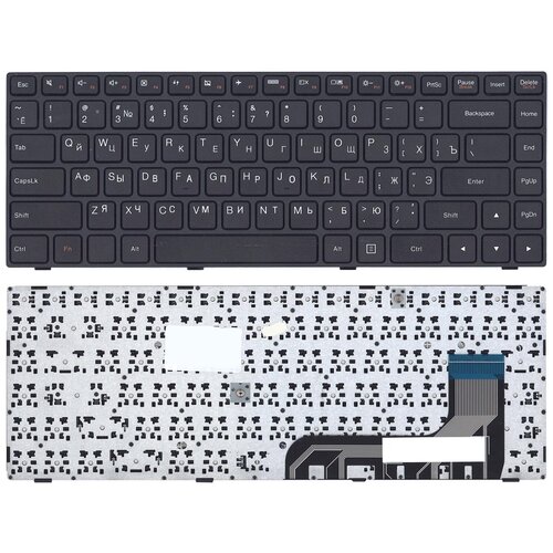 клавиатура для ноутбука lenovo ideapad 100 14iby 100s 14iby черная Клавиатура для ноутбука Lenovo IdeaPad 100-14 черная