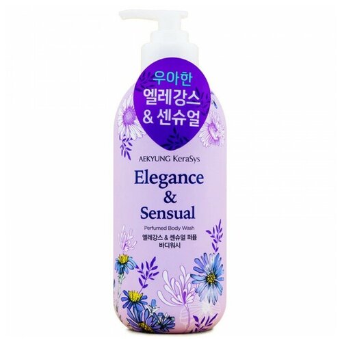 KeraSys Парфюмированный гель для душа Elegance & Sensual Perfumed Body Wash / 500 г