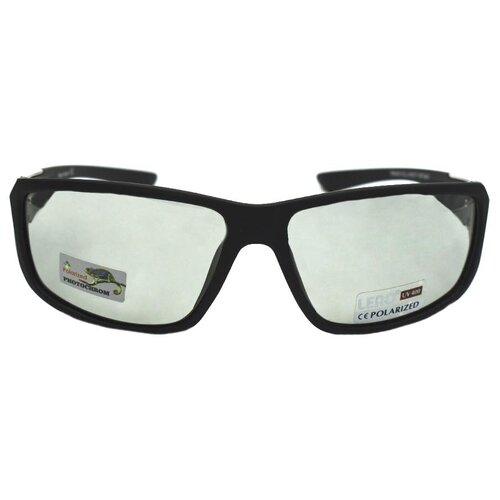 фото Очки мужские фотохромные солнцезащитные с поляризацией, прямоугольные мир оптики