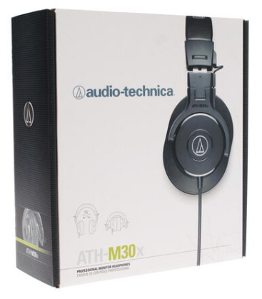 Наушники Audio-Technica ATH-M30x, черный