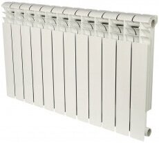 ROMMER Profi Bm 500 Радиатор биметаллический 12 секций RAL9016
