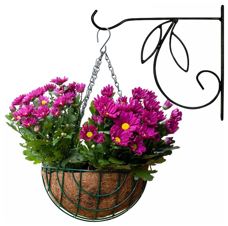 Кованый кронштейн Flowerstand, металл, артикул 52-040