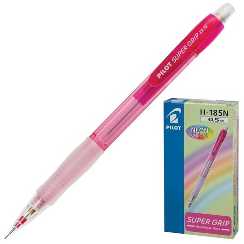 Карандаш механический Pilot Neon H-185-N 0.5 мм розовый H-185-N-P 249337