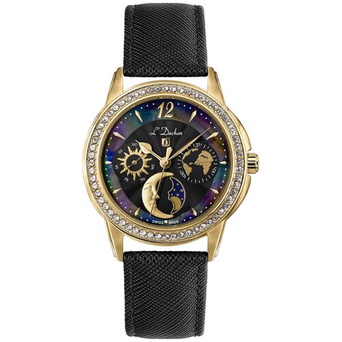 фото Наручные часы l'duchen наручные часы l'duchen d 737.21.31, черный, золотой