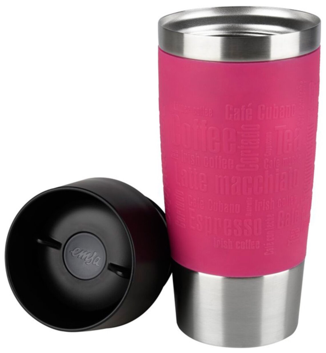 99011644119 Термокружка EMSA Travel Mug 513550 розовый - фотография № 2