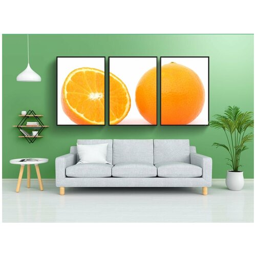 фото Набор модулных постеров для интерьера "еда, свежий, фрукты" 60x90 см. в тубусе, без рамки lotsprints