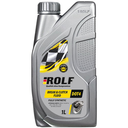 Тормозная жидкость ROLF Break & Clutch Fluid DOT-4 1 л