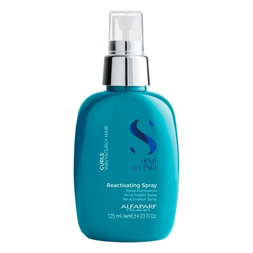 Alfaparf Milano SDL Curls: Спрей для кудрявых и вьющихся волос (Reactivating Spray), 125мл спрей для кудрявых и вьющихся волос semi di lino curls reactivating spray 125мл