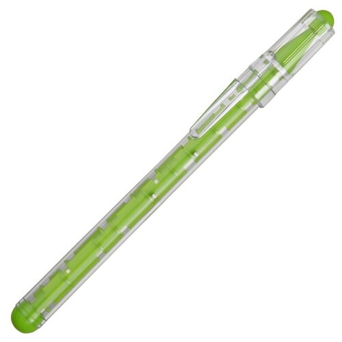 шариковая ручка nash из бамбука натуральный зеленое яблоко Ручка шариковая Лабиринт, зеленое яблоко