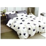 Комплект постельного белья с одеялом SELENA корасон 2 сп. (100% хлопок) - изображение
