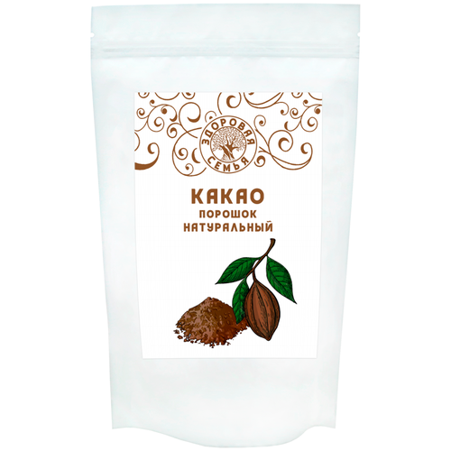 Какао-порошок натуральный Здоровая Семья, 1 кг (1000 г)