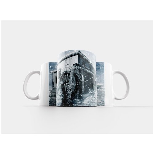 фото Кружка "зима, снег, мельница" 320 мл lotsprints