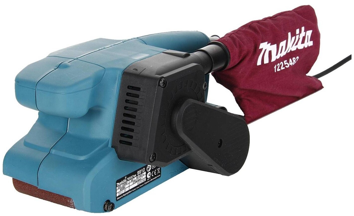 Ленточная шлифовальная машина Makita 9910K 650Вт