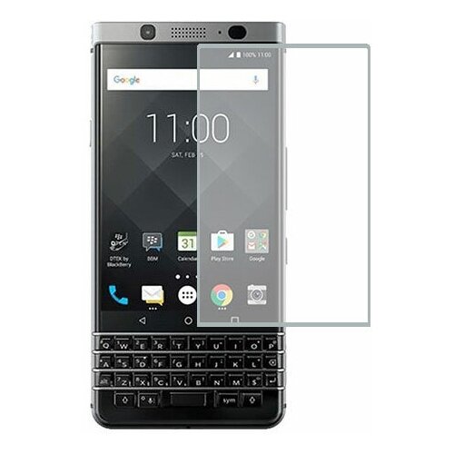 BlackBerry Keyone защитный экран Гидрогель Прозрачный (Силикон) 1 штука blackberry curve 9370 защитный экран гидрогель прозрачный силикон 1 штука
