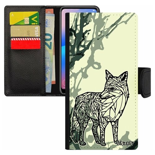 фото Чехол-книжка на мобильный samsung galaxy s8, "лиса" коварная лисенок utaupia