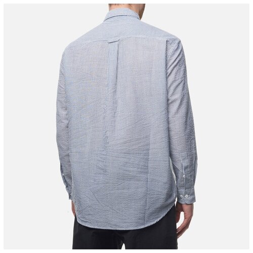 фото Мужская рубашка frizmworks og stripe seersucker голубой , размер l