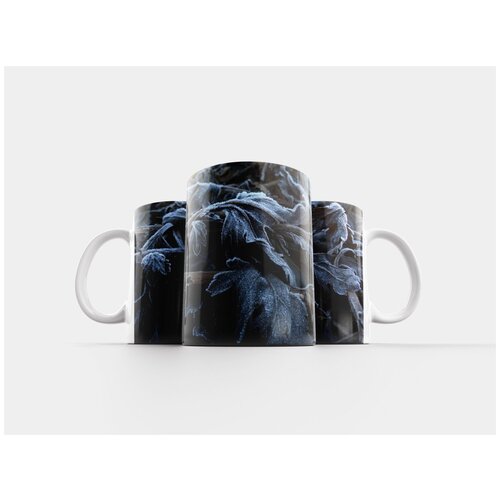 фото Кружка "иней, листва, зима" 320 мл lotsprints