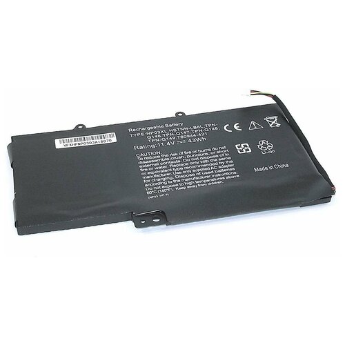 Аккумуляторная батарея для ноутбука HP Pavilion 13 x360 (NP03XL) 11.4V 3750mAh OEM