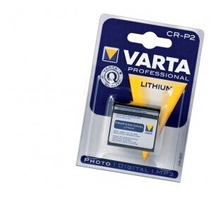 Varta Батарейка CR-P2 BL1 Lithium 6V (6204) 06204301401