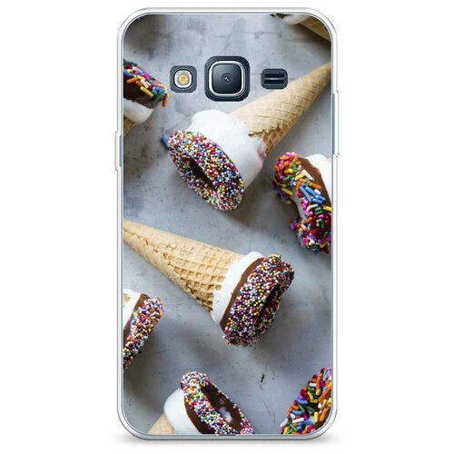 фото Силиконовый чехол "мороженое 10" на samsung galaxy j3 2016 / самсунг галакси джей 3 2016 case place