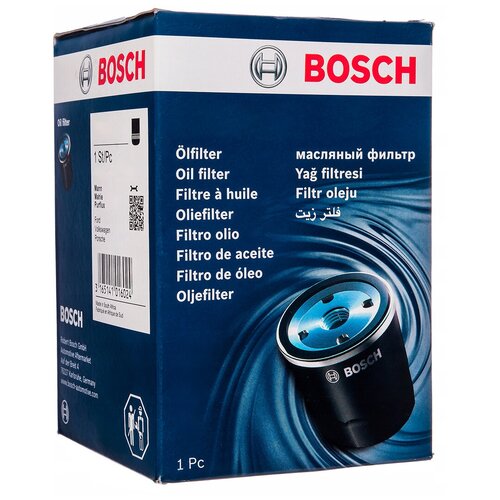 F026407166 BOSCH Фильтр масляный MB M270/274/INFINITI Q30 1.6