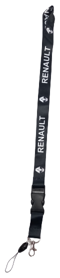 Шнурок для ключей на шею RENAULT (Рено)
