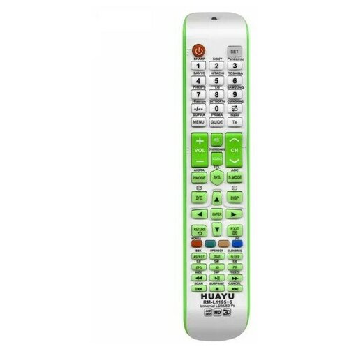 фото Пульт универсальный huayu rm-l1195+8 для тв салатовый