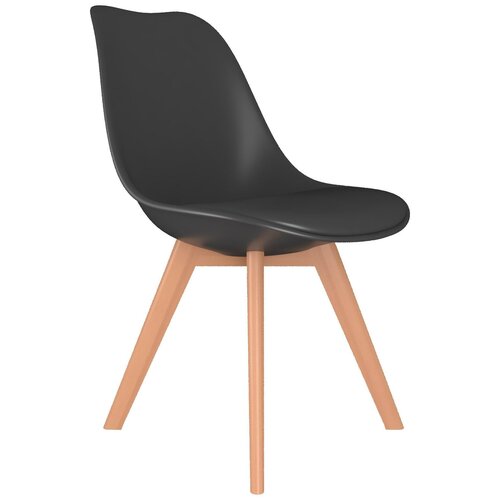 Стул byROOM Elm, массив дерева, цвет: черный