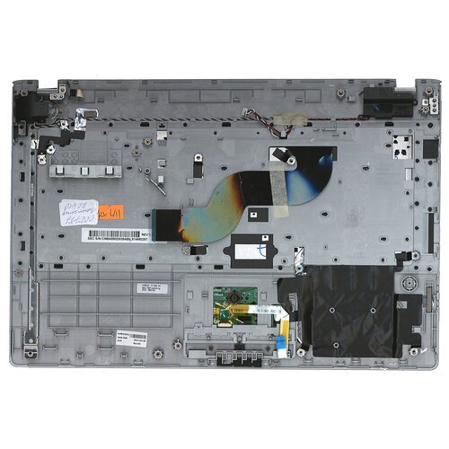 Клавиатура для ноутбука Samsumg CBA75-02860A топ-панель серая англоязычная 290000₽