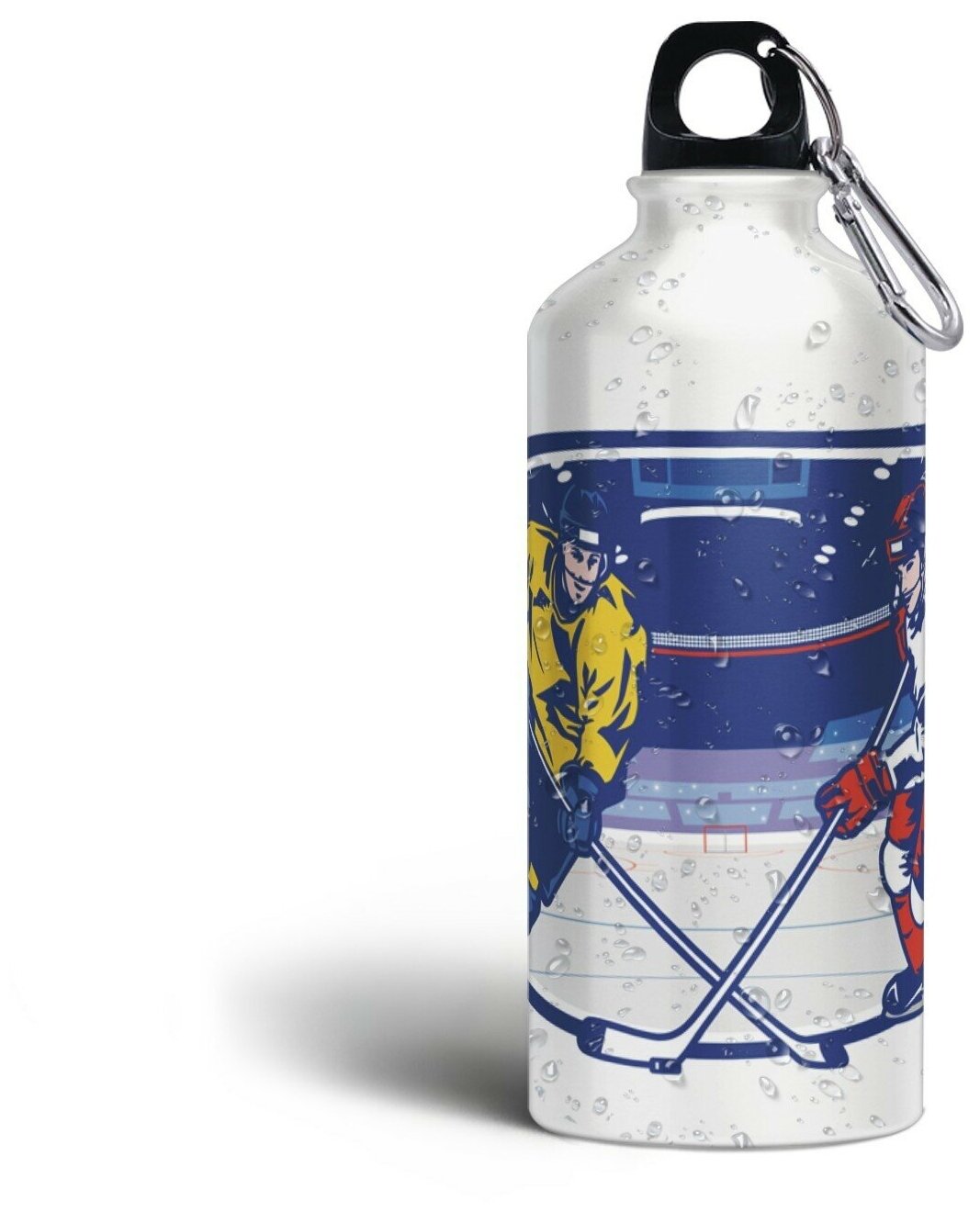 Бутылка спортивная/туристическая фляга Хоккей спорт - 171