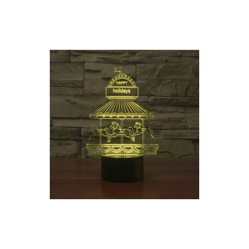 фото Лампа 3d карусель (gl-94) art-lamps