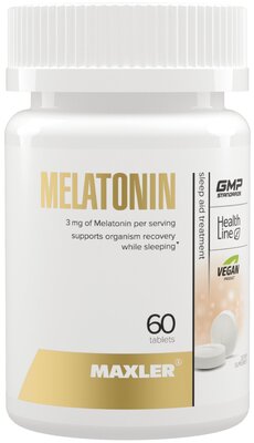 Maxler Melatonin таб., 3 мг, 100 г, 60 шт.