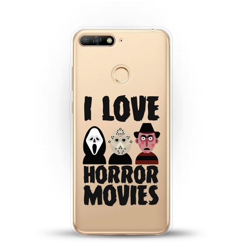 фото Силиконовый чехол фильмы ужасов на honor 7c andy & paul