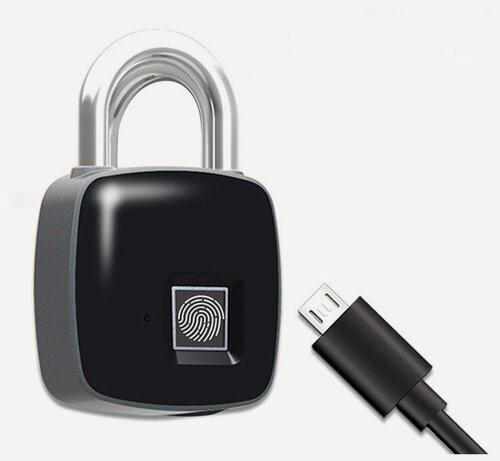 Изображение товара Навесной багажный умный замок SmartLock MyPads С120-746 со сканером отпечатка пальца