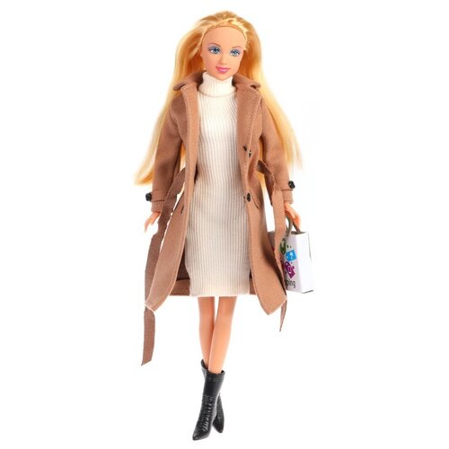 Кукла Defa Lucy Осенняя коллекция в кор.пальто, блистер