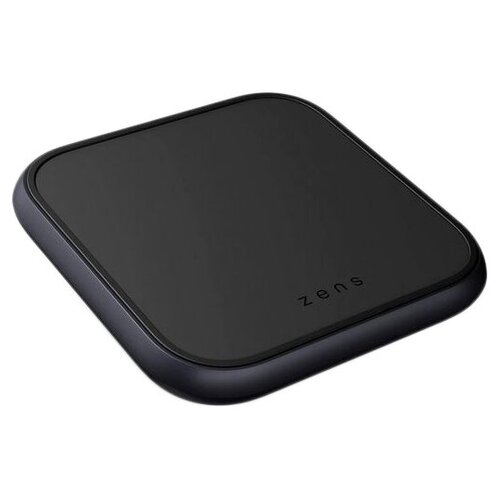 фото Зарядное устройство zens aluminium single fast wireless charger 18w black zesc14b/00