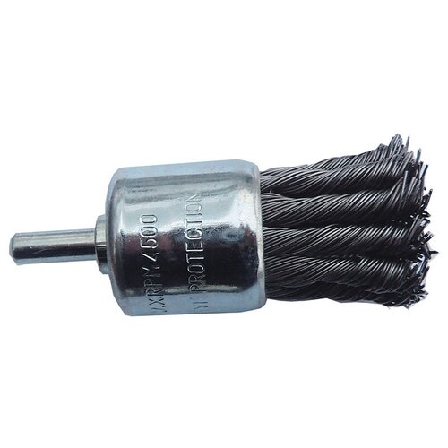 Hobbi Щетка-крацовка концевая со шпилькой для дрели крученая проволока 25 мм Hobbi шт 333₽