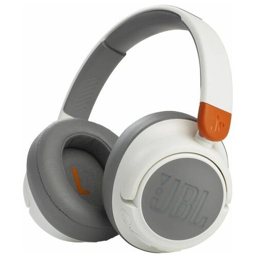 Беспроводные наушники JBL JR 460NC, mini jack 3.5 mm, белый