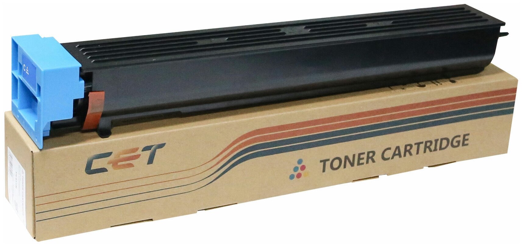 Тонер-картридж CET для KONICA MINOLTA Bizhub C654/C754 (аналог TN-711C/A3VU430) (CET) Cyan, 535г, 31500 стр, CET7297