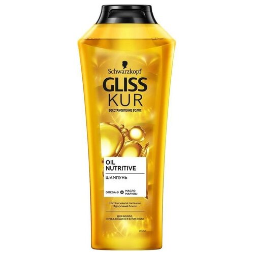 Шампунь для волос GLISS KUR 400мл Oil Nutritive 4015100209259