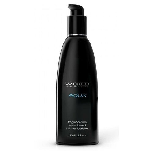 Легкий лубрикант с алоэ на водной основе Wicked Aqua - 250 мл. 90108