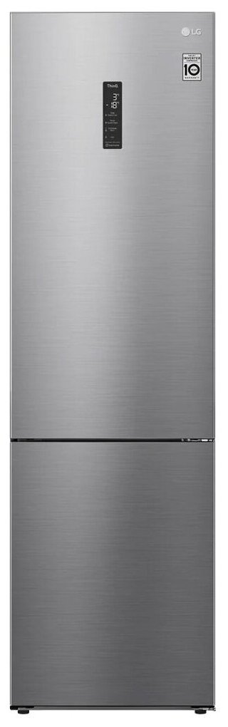 Холодильники LG GA-B509CMQM, серебристый