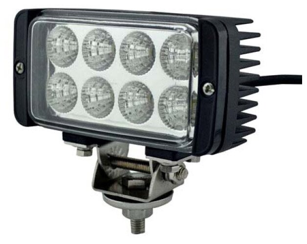 Светодиодная фара водительского света РИФ 142х71х60 мм 24W LED