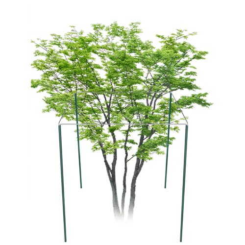 Подставка под кусты Мастер Пласт, (кустодержатель квадратный), 60*60 см