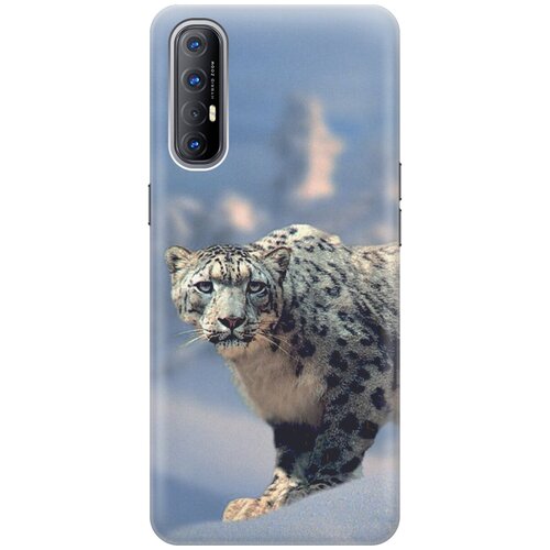 фото Силиконовый чехол сиреневые камни на oppo reno3 pro / оппо рено3 про re:pa