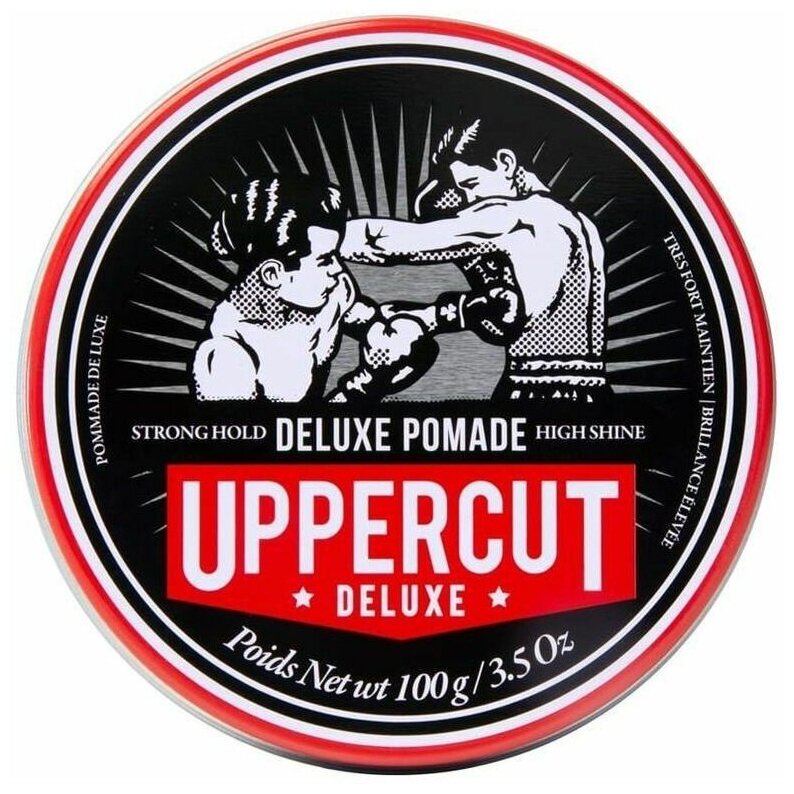 Uppercut Deluxe Pomade - Помада для укладки волос сильной фиксации 100 гр