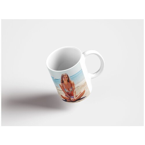 фото Кружка "бикини, пляж, летом 320 мл. белая" lotsprints