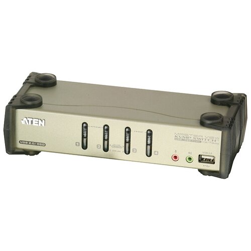 Переключатель ATEN CS-1734B 4-port PS/2 / USB 2.0 KVMP