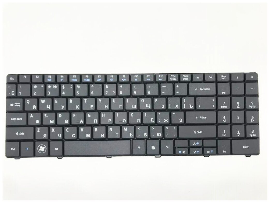 Клавиатура для ноутбука Acer 5516 5517 5532 5241 Черный